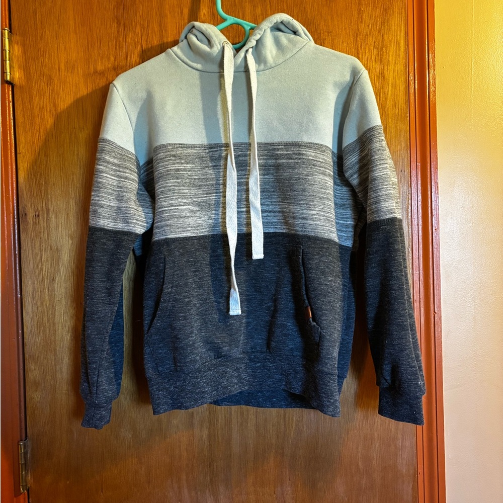 Mint Colorblock Hoodie